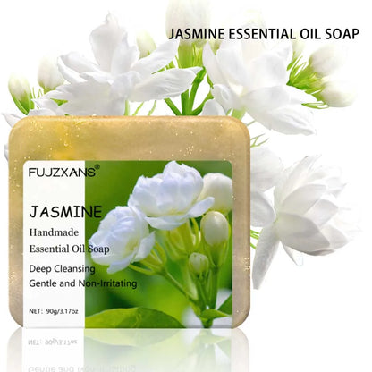 FUJZXANS Essential Oil Soap Set – 7 Handmade Fragrance Bars