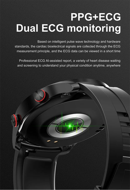 2026 HD Smart Watch Bluetooth Call Fitness Health Tracker