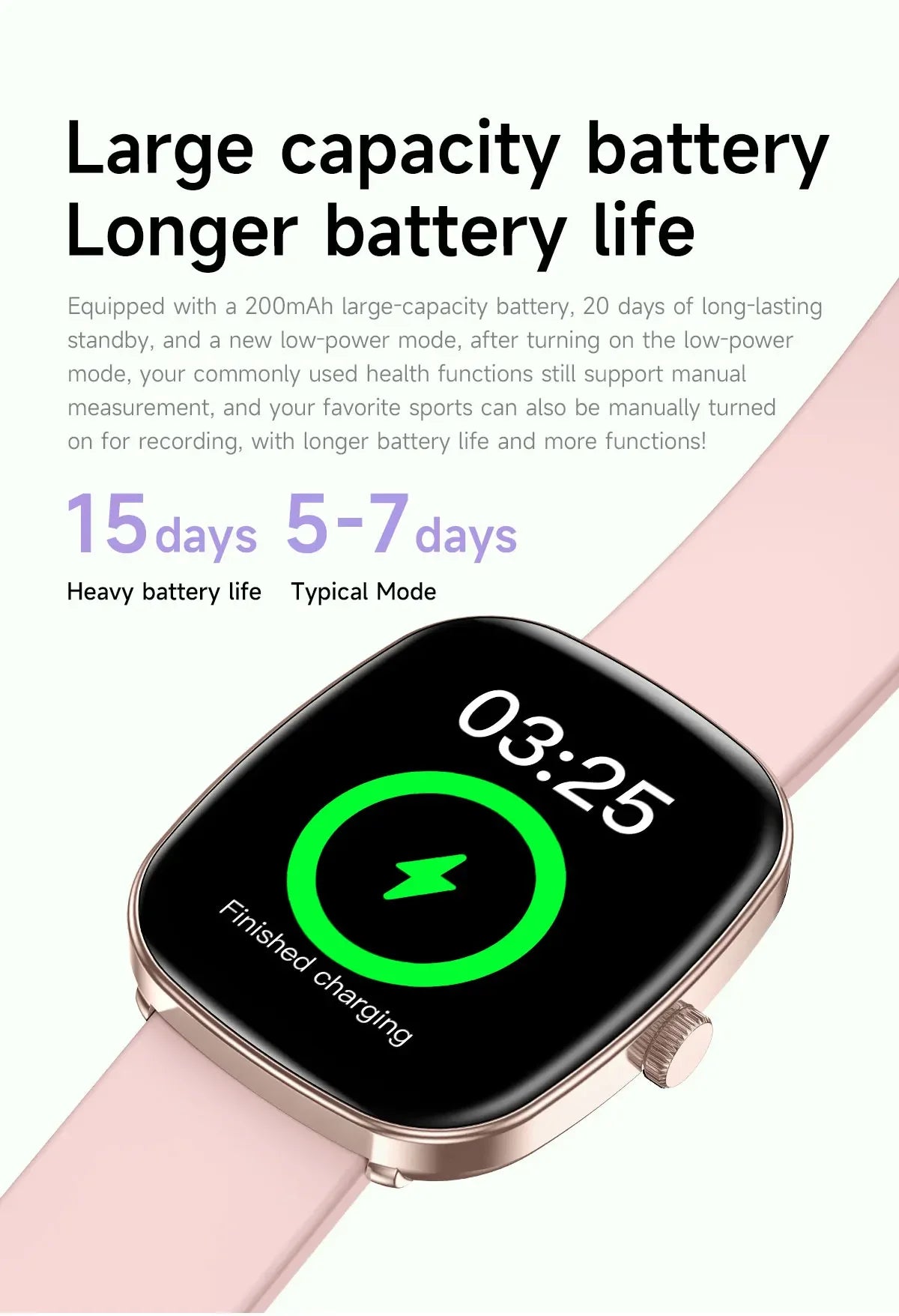 1.83" Smart Watch Bluetooth Call Fitness Health Monitor