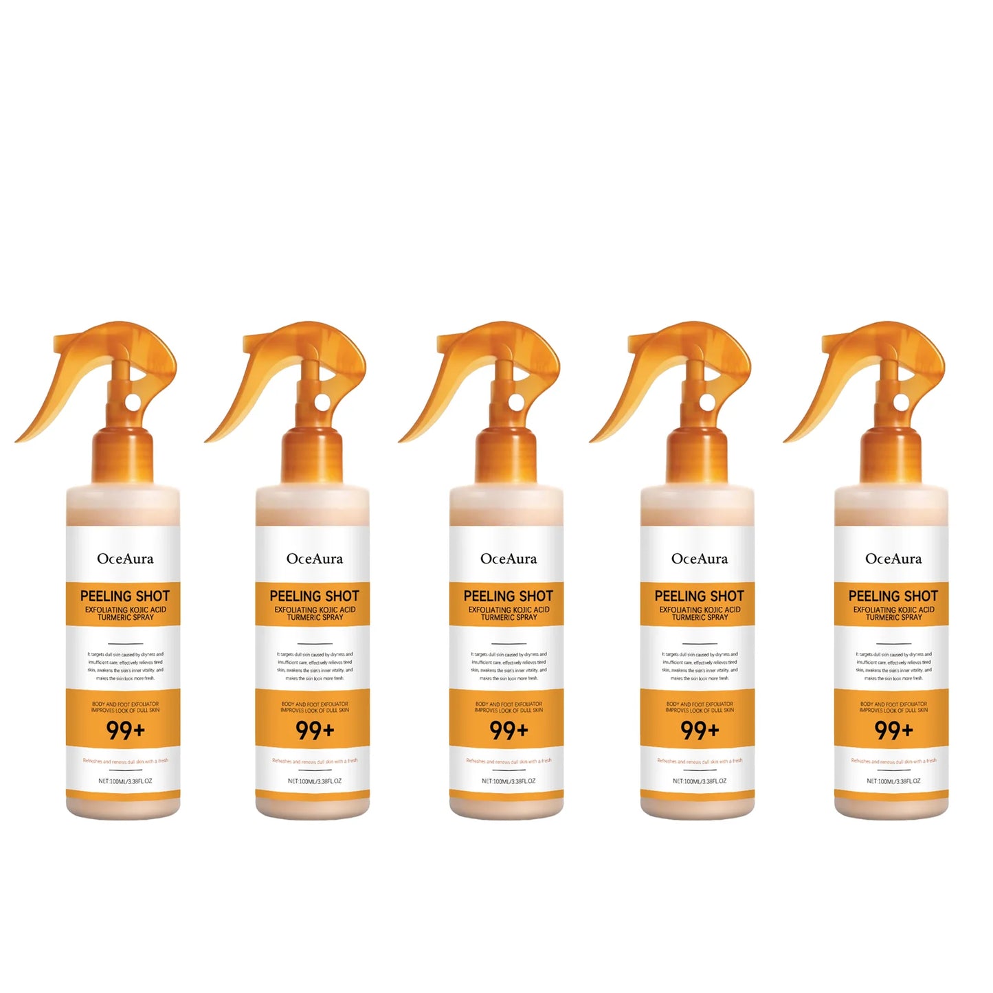 Body Keratin Care Kojic Acid Turmeric Spray – Exfoliating & Hydrating