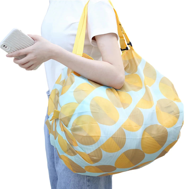 Foldable Shopping Bag – Waterproof Travel Portable Storage Bag | Clyine
