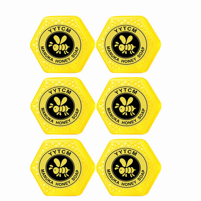 Manuka Honey Soap, Moisturizing and Hydrating Handmade Bath Soap 65g (2.29oz)