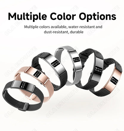 Ultra-Thin Smart Watch-2026 | Heart Rate, Blood Oxygen, Sleep Monitor & IPX8 Waterproof