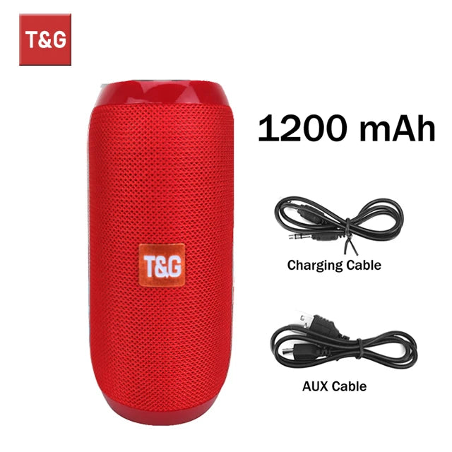 T&G TG117 Portable Bluetooth 5.3 Waterproof Outdoor Speaker