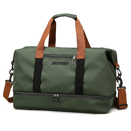 Large Capacity Travel Bag – Hand Luggage with Dry‑Wet Separation