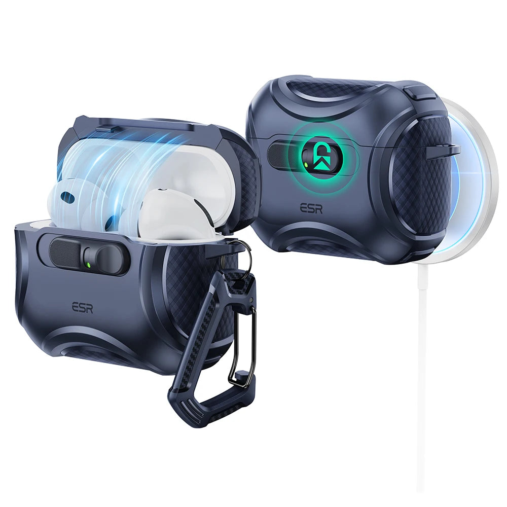 ESR AirPods Pro 3 Magnetic Drop Protection Case Cover