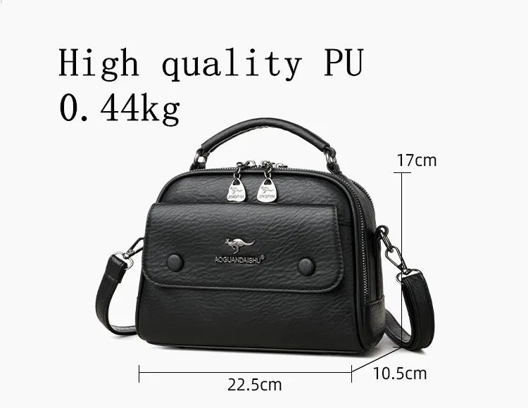 Premium Women's Checkered Crossbody & Shoulder Bag