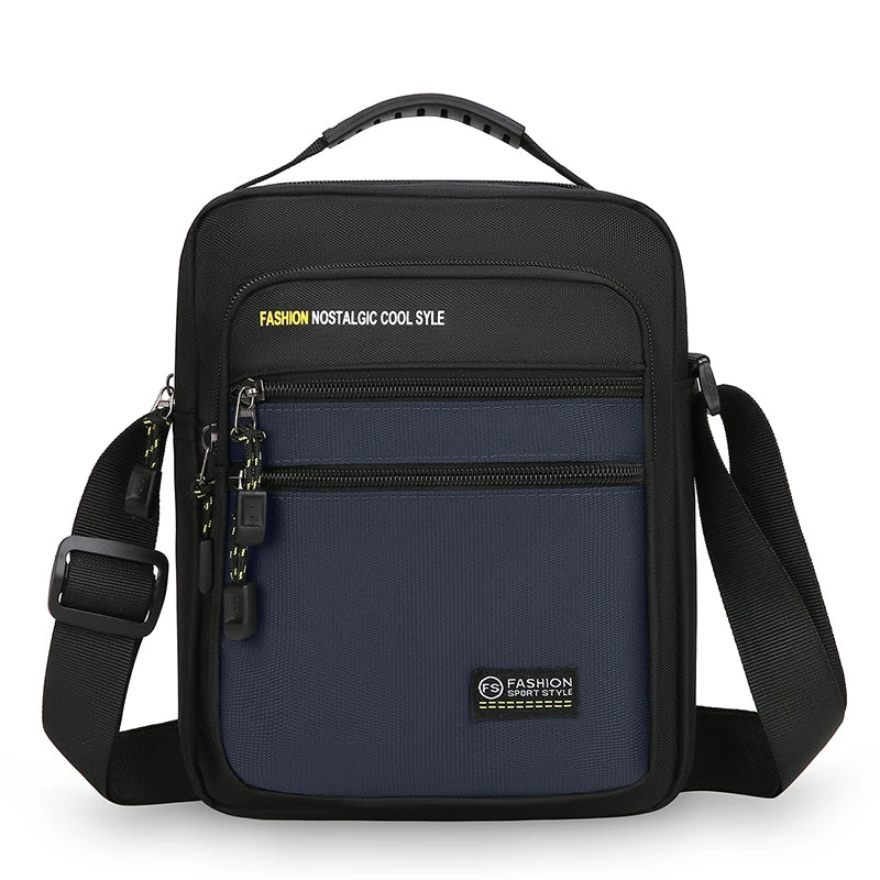 Men’s Crossbody Business Bag – Multi‑Pocket Shoulder Tote