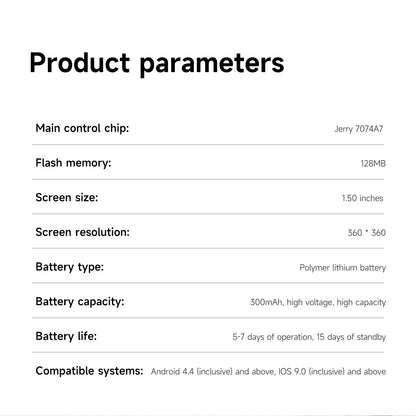 2026 Smart Watch | 1.5" Touchscreen, Wireless Calls & Sports Modes