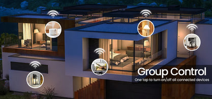 16A Smart Plug Bluetooth App Control Power Monitoring Socket