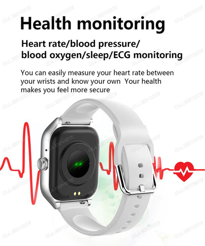 1.83" HD Smart Watch Bluetooth Call Sports Fitness Tracker