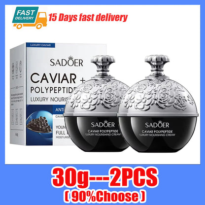 Caviar Firming Anti‑Aging Moisturizer Cream – Collagen & Pearl Lift