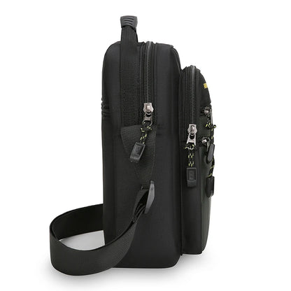 Men’s Crossbody Business Bag – Multi‑Pocket Shoulder Tote