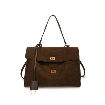 Luxury Frosted Fashion Shoulder Bag – Versatile Designer Tote for Women
