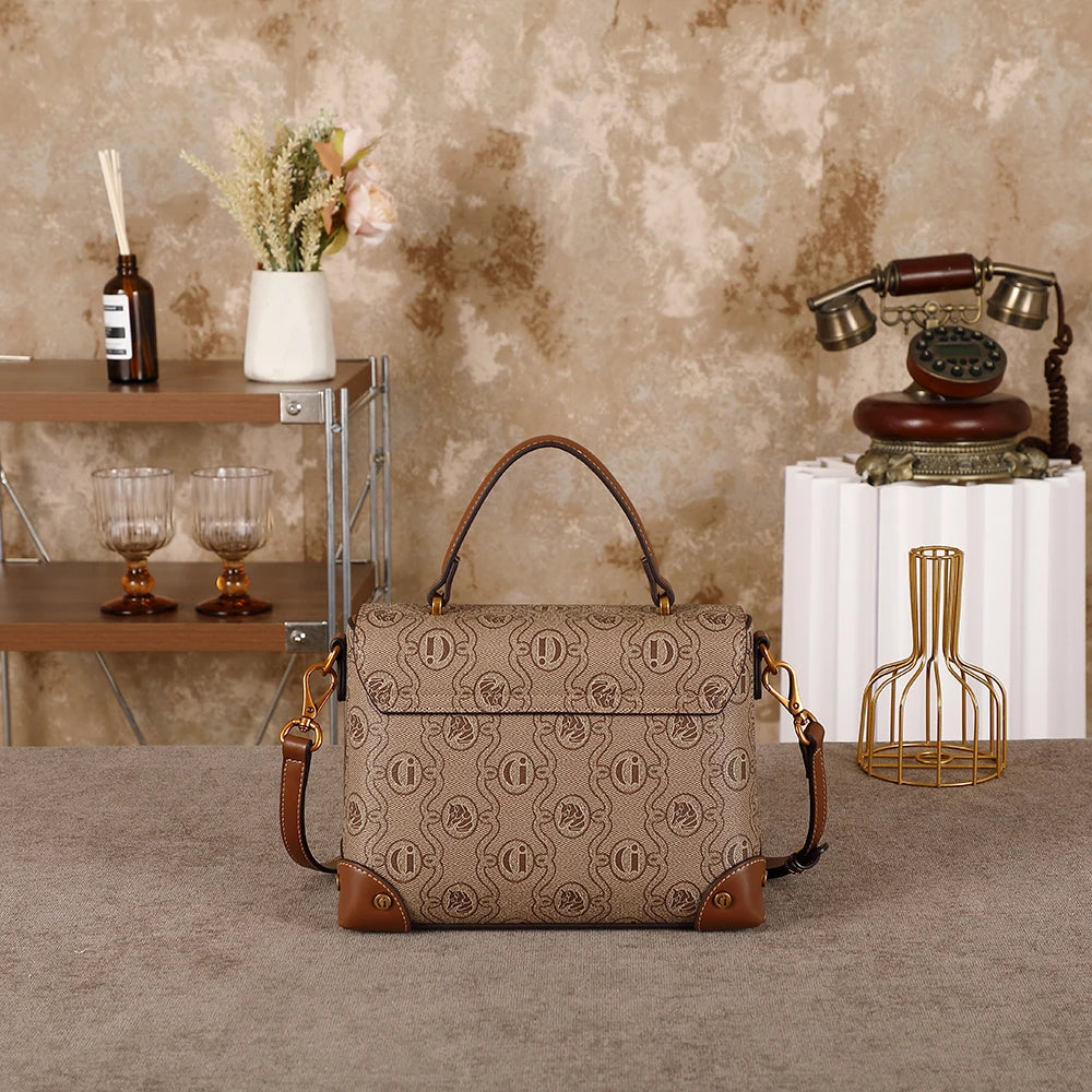 Vintage Luxury Crossbody Handbag 2026
