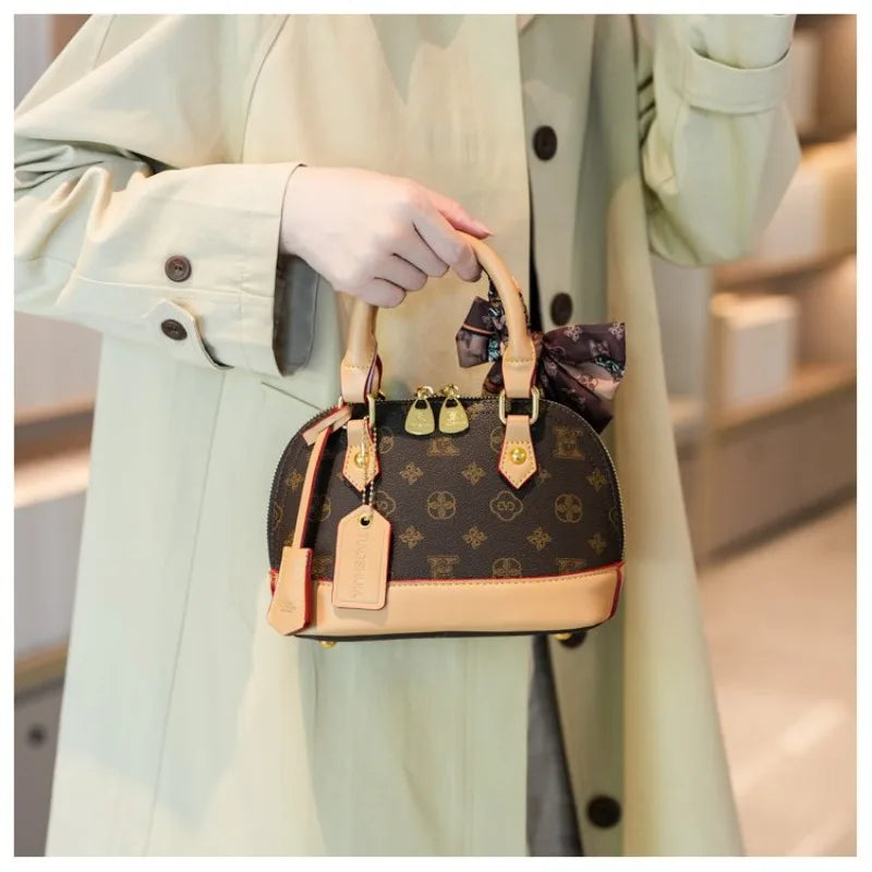 Luxury Leather Tote Bag for Women | Elegant Crossbody Handbag