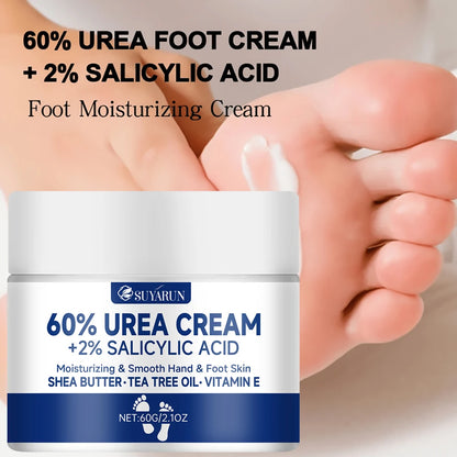 SUYARUN 60% Urea Foot Cream – Intensive Heel Hydration