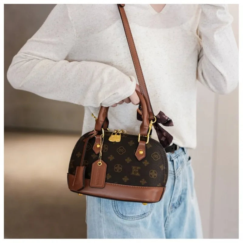 Luxury Leather Tote Bag for Women | Elegant Crossbody Handbag