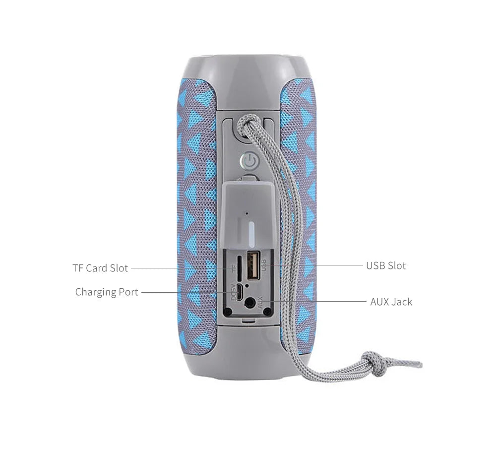 T&G TG117 Portable Bluetooth 5.3 Waterproof Outdoor Speaker