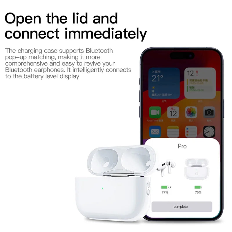 AirPods Pro Replacement Charging Case LED Bluetooth Charger Box