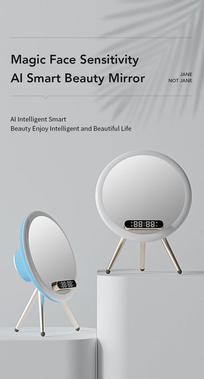 Bluetooth Speaker Clock LED Night Light 15W Wireless Charger