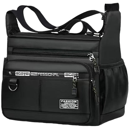 Professional Multi-Layer Business Shoulder Bag-men