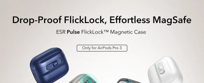 ESR AirPods Pro 3 Magnetic Drop Protection Case Cover