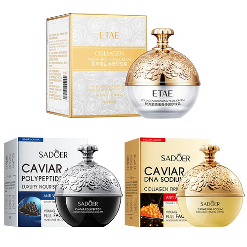 Caviar Firming Anti‑Aging Moisturizer Cream – Collagen & Pearl Lift