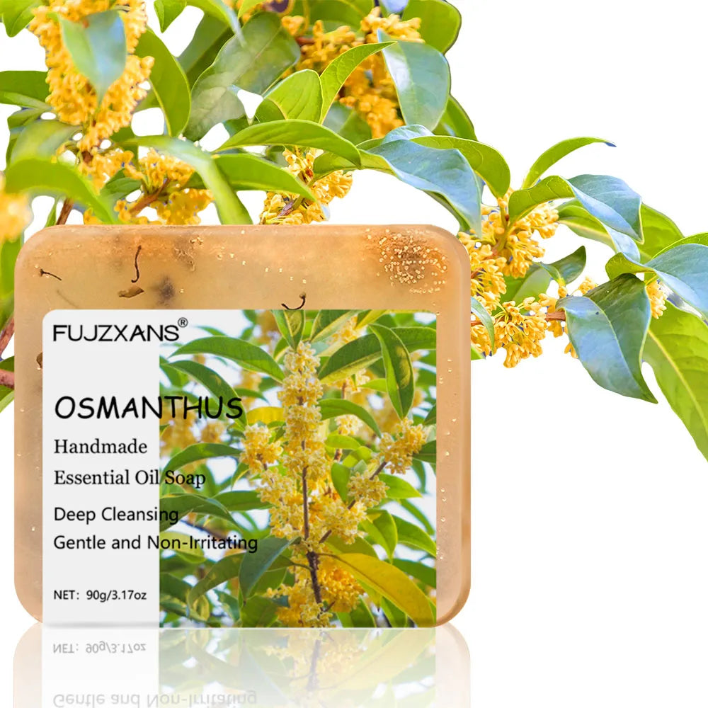 FUJZXANS Essential Oil Soap Set – 7 Handmade Fragrance Bars