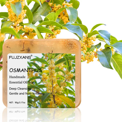 FUJZXANS Essential Oil Soap Set – 7 Handmade Fragrance Bars