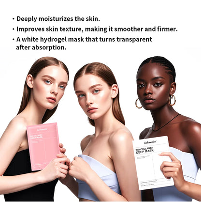 Bio-Collagen Real Deep Mask Hydrating Overnight Hydrogel Face Mask