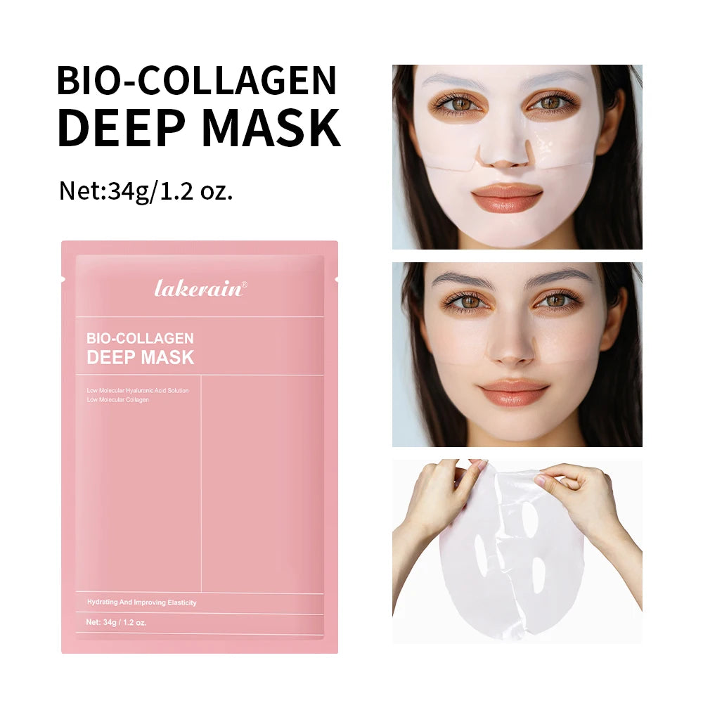 Bio-Collagen Real Deep Mask Hydrating Overnight Hydrogel Face Mask