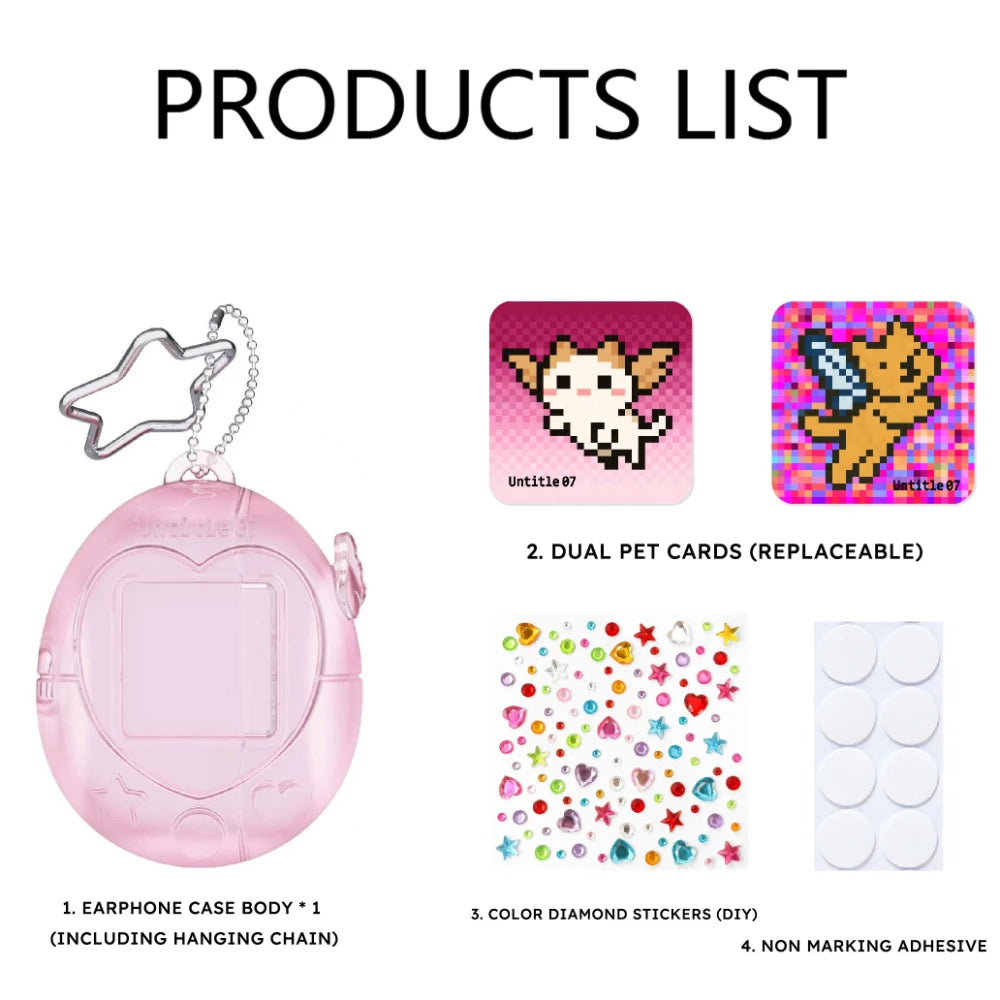 Cute Silicone AirPods Case with Strap for AirPods Pro