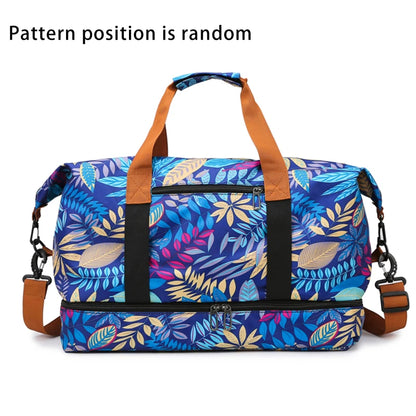 Large Capacity Travel Bag – Hand Luggage with Dry‑Wet Separation