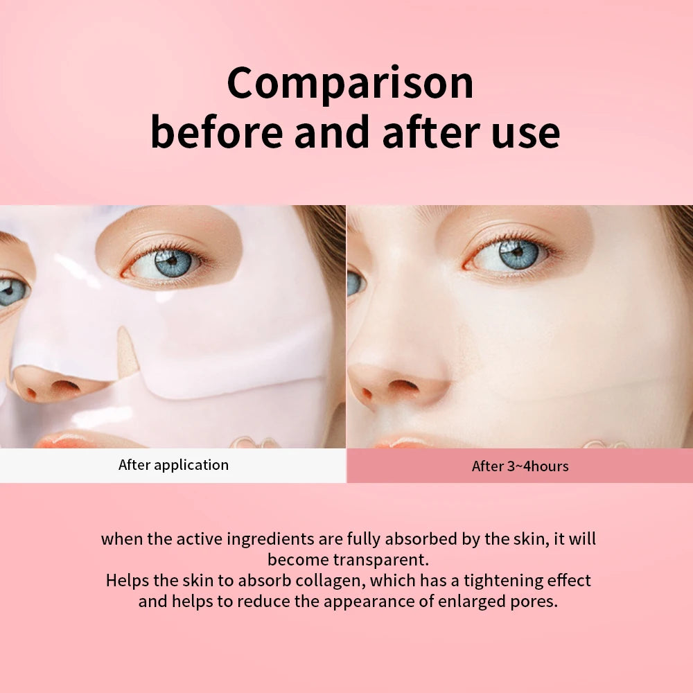Bio-Collagen Real Deep Mask Hydrating Overnight Hydrogel Face Mask