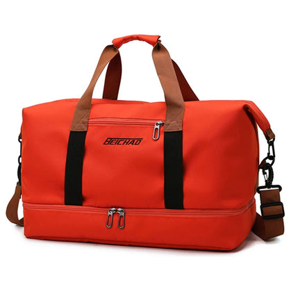 Large Capacity Travel Bag – Hand Luggage with Dry‑Wet Separation