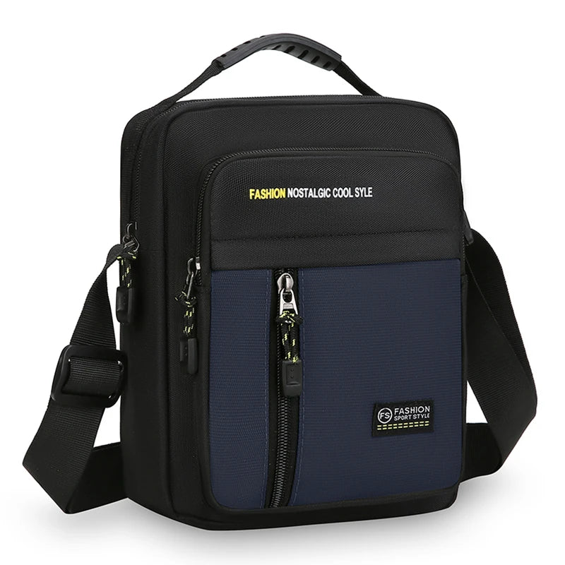 Men’s Crossbody Business Bag – Multi‑Pocket Shoulder Tote