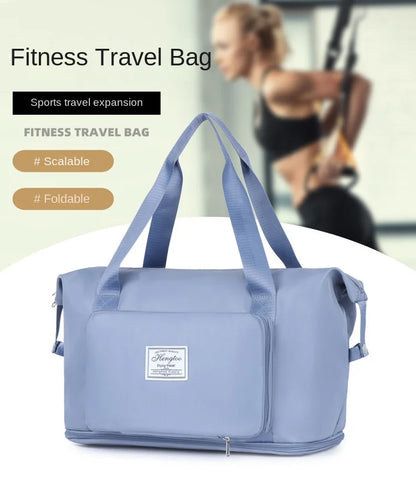 Business & Leisure Travel Bag – Large Capacity Waterproof Nylon Tote  Pattern Type: Solid  Style: Fashion