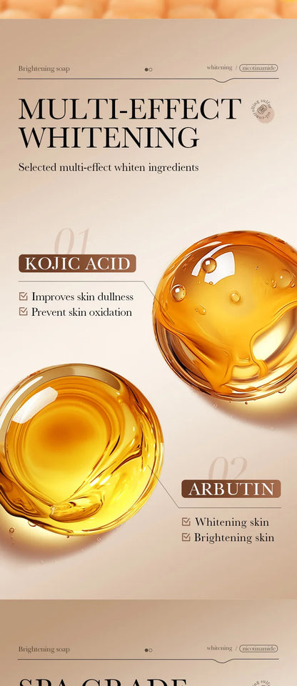 SADOER Niacinamide Arbutin Soap – Brightening & Moisturizing Cleanser