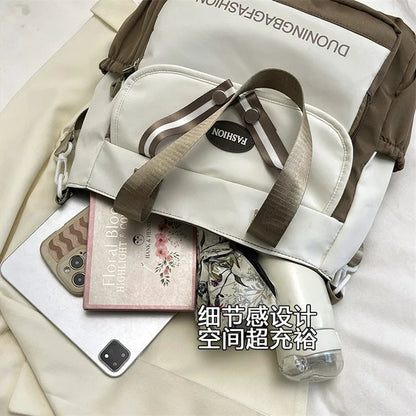 Daily Handbag – Travel Bucket Shoulder Bag – School Satchel