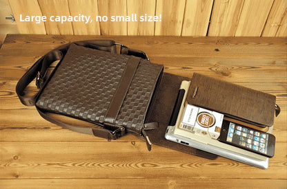 Luxury Soft Leather Men’s Shoulder Bag
