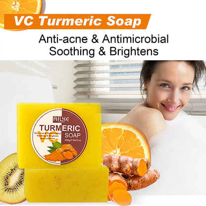 AILKE Turmeric Vitamin C Set – Brightening & Hydrating Face Care