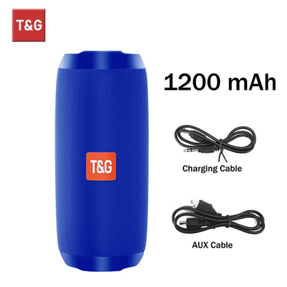 T&G TG117 Portable Bluetooth 5.3 Waterproof Outdoor Speaker