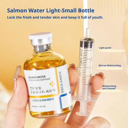 Korean Salmon Wrinkle Serum – Hydrating & Skin Rejuvenation Essence