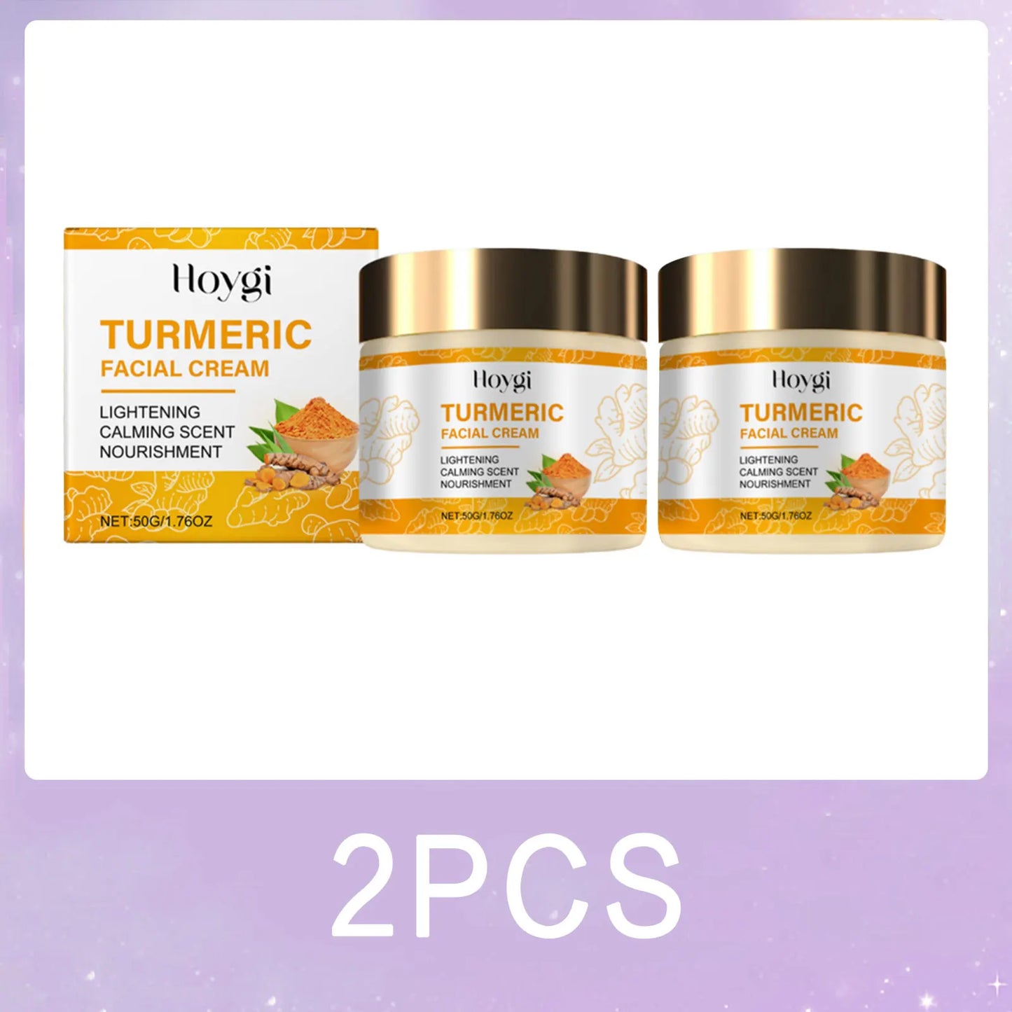 Hoygi Turmeric Glow Skincare Set – Anti‑Acne & Dark Spot Corrector