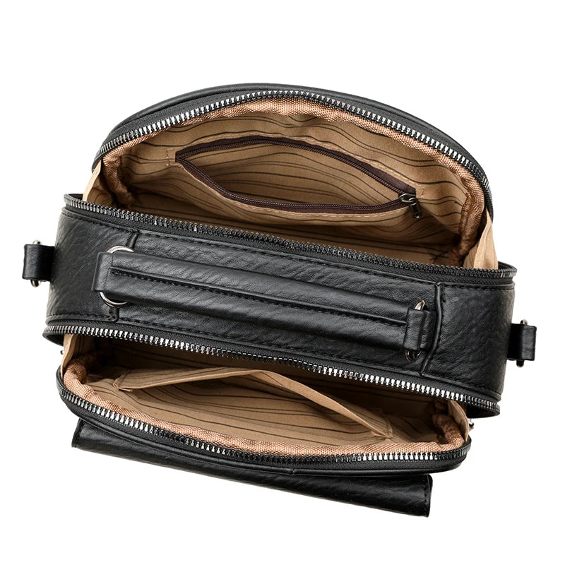 Premium Women's Checkered Crossbody & Shoulder Bag