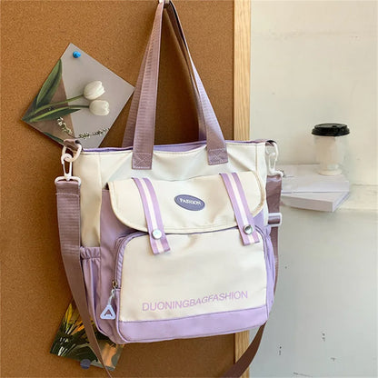 Daily Handbag – Travel Bucket Shoulder Bag – School Satchel