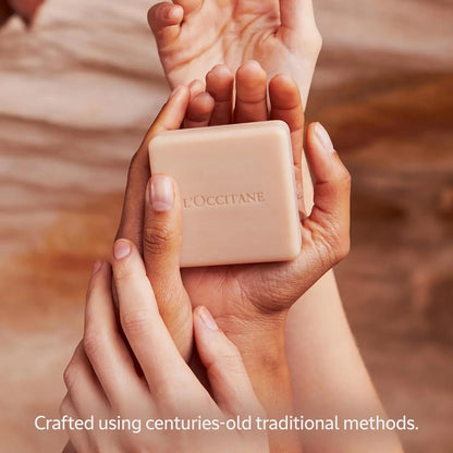 Shea Butter Hand & Body Soap Bar – Moisturizing Vegan Soap (75g)