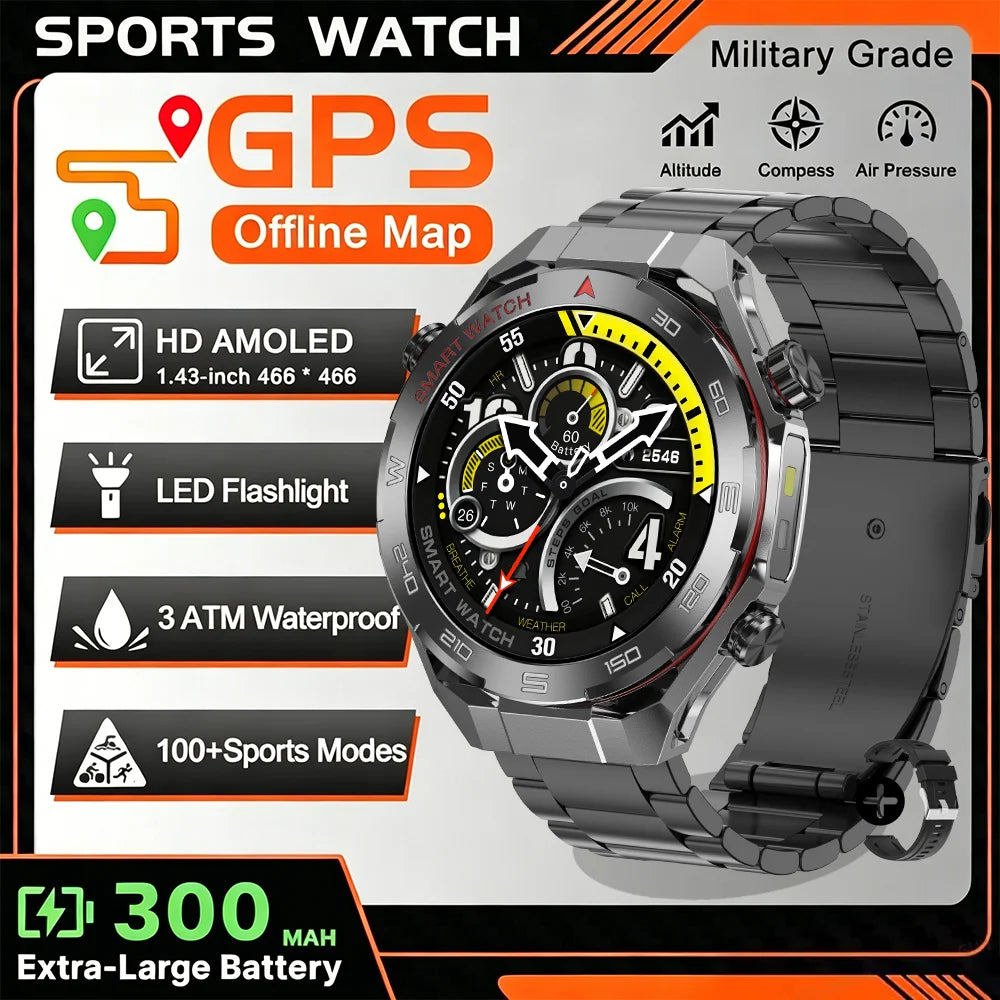 2026 Smart Watch | 1.5" Touchscreen, Wireless Calls & Sports Modes