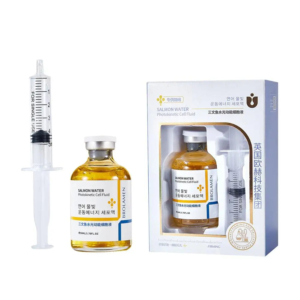 Korean Salmon Wrinkle Serum – Hydrating & Skin Rejuvenation Essence